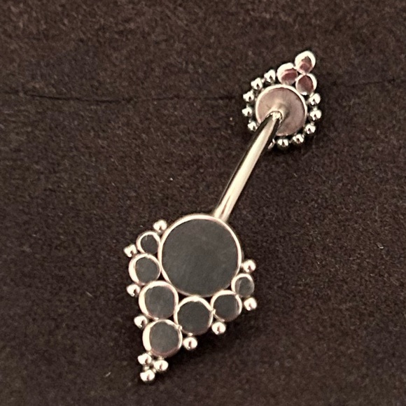 LEROI Swarovski Naval Piercing - Picture 3 of 4